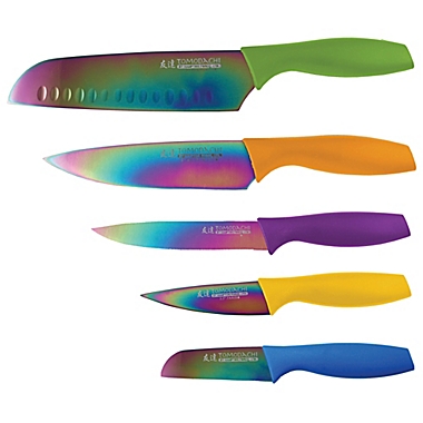 Tomodachi by Hampton Forge&reg; 5-Piece Knife Set. View a larger version of this product image.