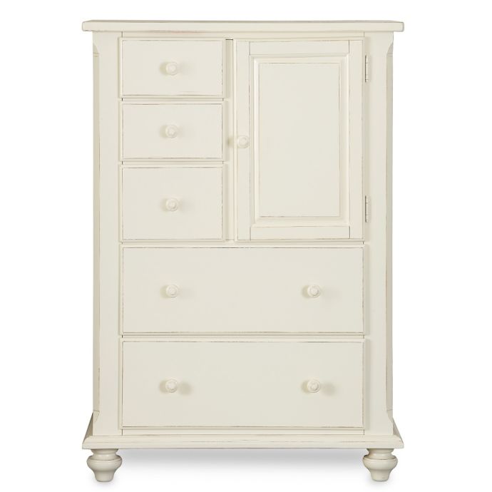 Bassettbaby Premier Benbrooke 5 Drawer Door Chest In Cottage