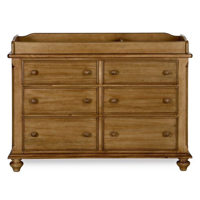 Bassettbaby Premier Benbrooke 6 Drawer Double Dresser In Vintage