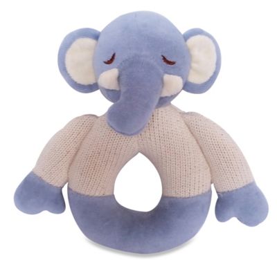 knit elephant stuffed animal