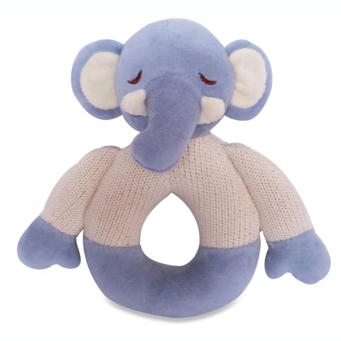 blue elephant teether