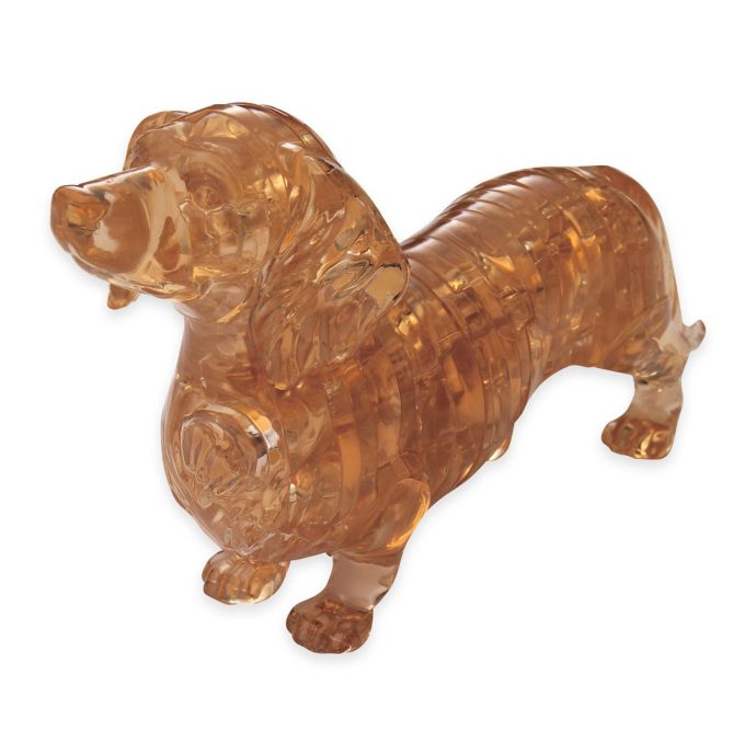Dachshund 41Piece Original 3D Crystal Puzzle Bed Bath and Beyond Canada