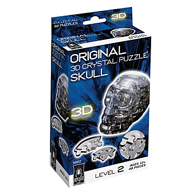 Skull 48-Piece Original 3D Crystal Puzzle. View a larger version of this product image.