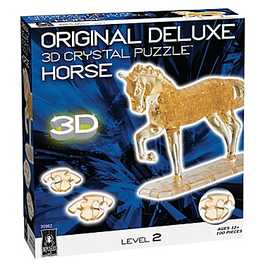Horse 100-Piece Original 3D Crystal Puzzle. View a larger version of this product image.