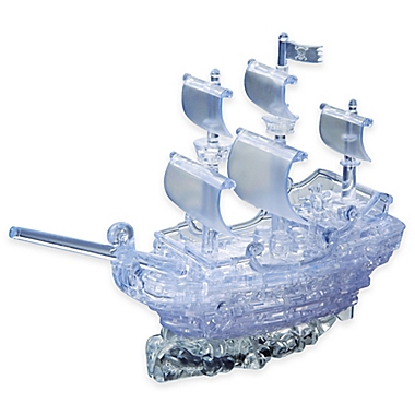 Pirate Ship 98-Piece Original 3D Crystal Puzzle. View a larger version of this product image.
