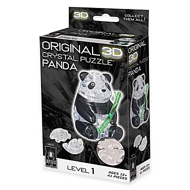 Panda 41-Piece Original 3D Crystal Puzzle. View a larger version of this product image.