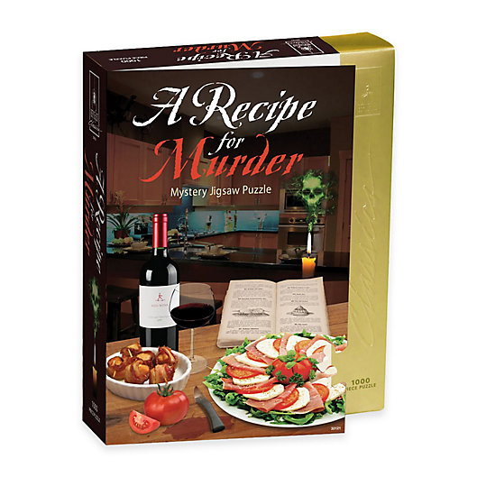 Alternate image 1 for BePuzzled® 1000-Piece Recipe for Murder- Murder Mystery Jigsaw Puzzle