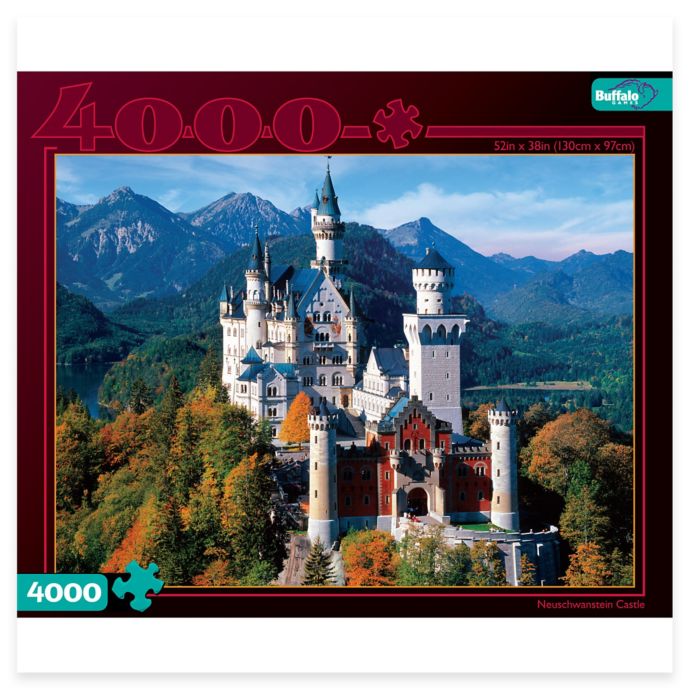 Ravensburger 4000-Piece Neuschwanstein Castle Puzzle | Bed ...