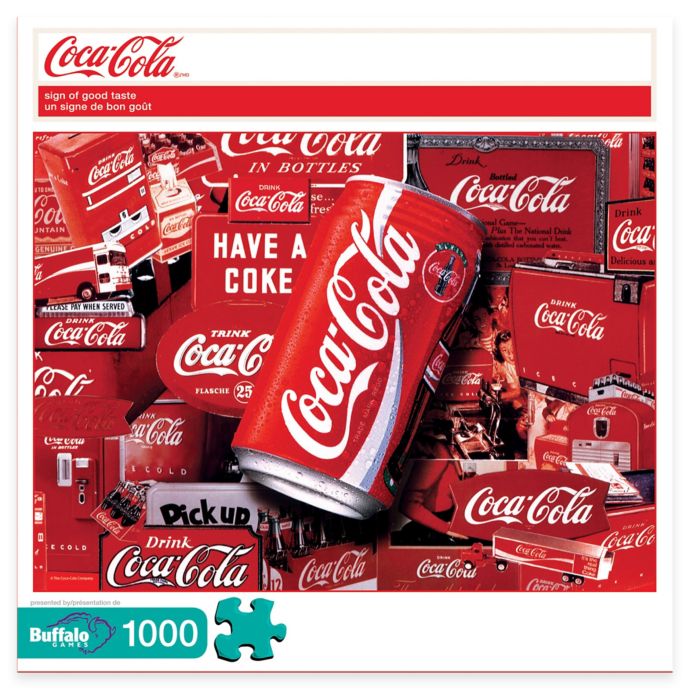 buffalo games coca cola puzzle
