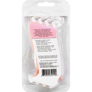 About 8-Count 3-Blade Spa Shave Disposable Razors. View a larger version of this product image.