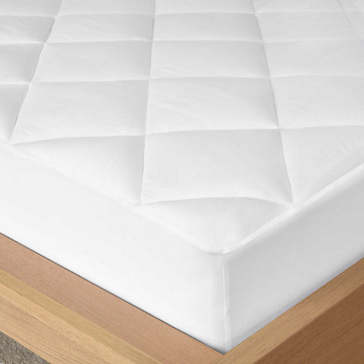 Alternate image 1 for Madison Park Quiet Nights Twin Extra Long Waterproof Cotton Mattress Pad