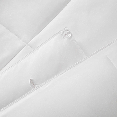 Sleep Philosophy Benton Down Alternative Full/Queen Comforter in White. View a larger version of this product image.