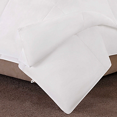 Sleep Philosophy Benton Down Alternative Full/Queen Comforter in White. View a larger version of this product image.