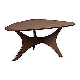 INK+IVY® Blaze Triangle Wood Coffee Table in Pecan