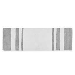 Madison Park Spa Cotton 24-Inch x 72-Inch Reversible Cotton Bath Rug in Grey