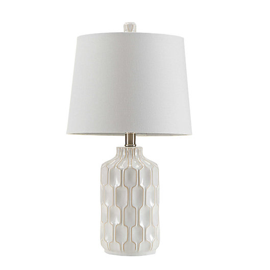 Alternate image 1 for INK+IVY® Contour Table Lamp in Ivory