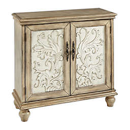 Madison Park Driscoll 2-Door Cabinet in Natural