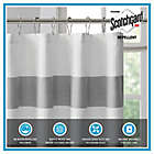 Alternate image 6 for Madison Park 72-Inch x 72-Inch Spa Waffle Shower Curtain in Blue