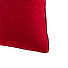 Alternate image 2 for Madison Park Quebec 20-Inch Square Throw Pillows in Red (Set of 2)