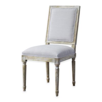 Baxton Studio Clairette Traditional French Accent Chair in Beige