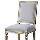 Alternate image 3 for Baxton Studio Clairette Traditional French Accent Chair in Beige