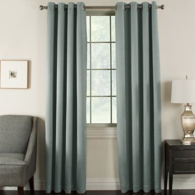 Brinkley Grommet Top Room Darkening Window Curtain Panel Bed