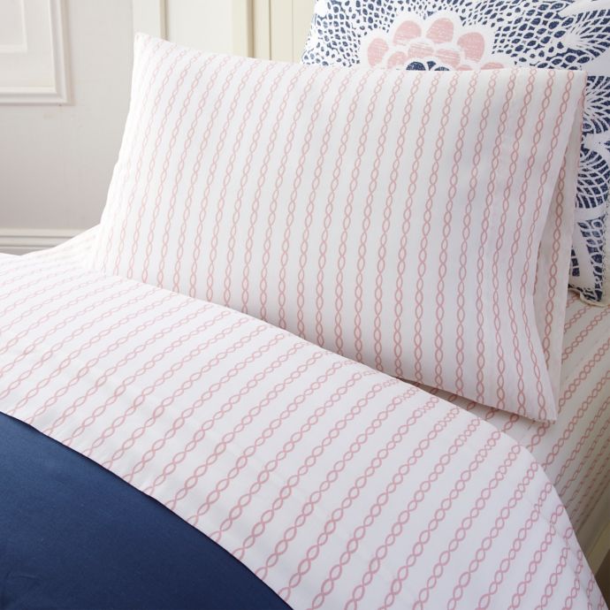 Frank And Lulu Dream Catcher Twist The Line Sheet Set In Pink