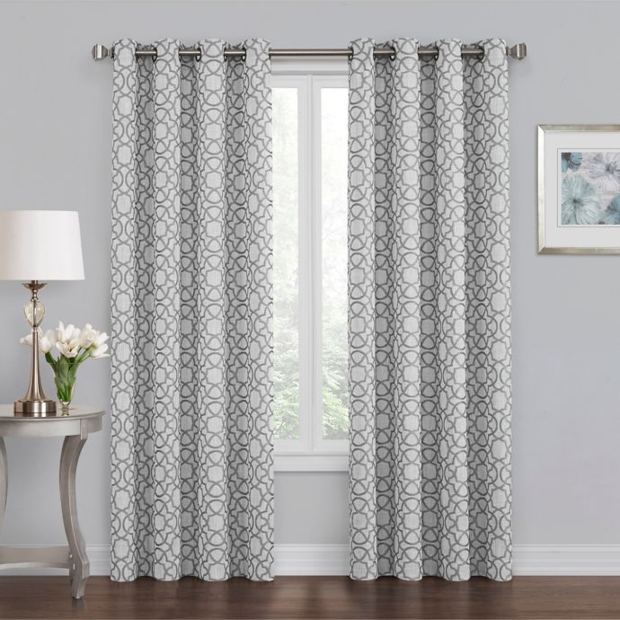 Bed Bath And Beyond Curtains Seattle Tie Tab Window Curtain Panel In