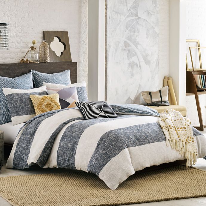 Kas Room South Hampton Duvet Cover In Blue Bed Bath Beyond