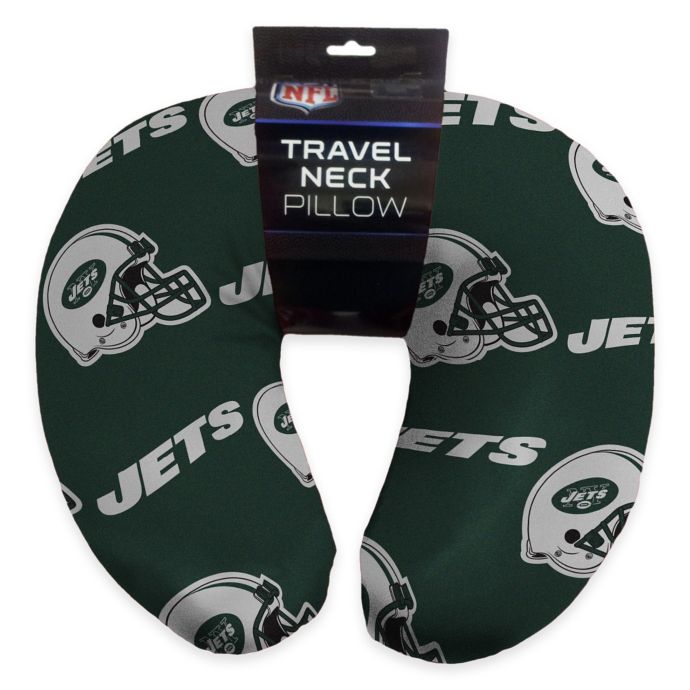 NFL New York Jets Travel Neck Pillow Bed Bath & Beyond
