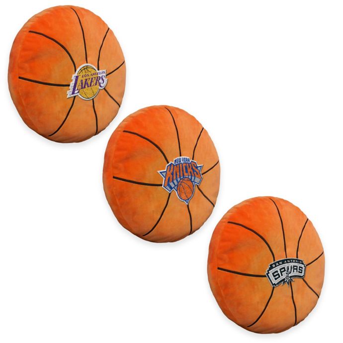 plush basketball pillow