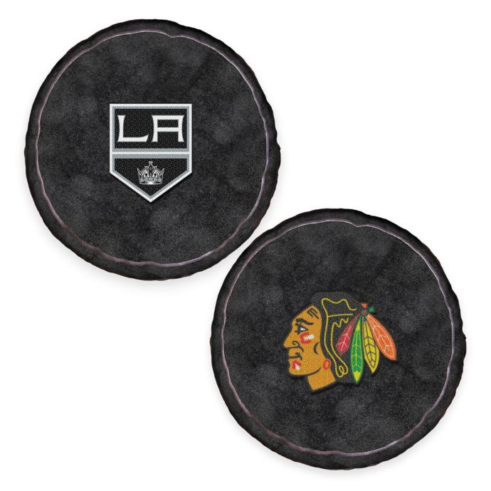 Nhl 3d Hockey Puck Plush Pillow Bed Bath Beyond