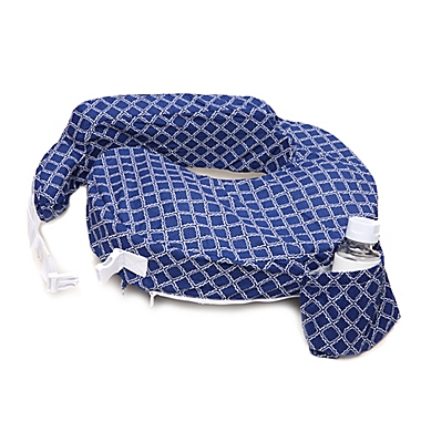 My Brest Friend&reg; Original Nursing Pillow in Navy Kaleidoscope. View a larger version of this product image.