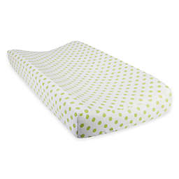 Trend Lab® Sage Dot Deluxe Flannel Changing Pad Cover