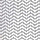 Alternate image 1 for Trend Lab&reg; Chevron Deluxe Flannel Changing Pad Cover in Grey