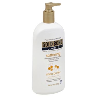 Gold Bond&reg; 14 oz. Ultimate Softening Shea Butter Lotion. View a larger version of this product image.