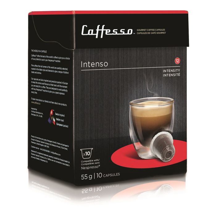 Caffesso™ Intenso Nespresso Compatible Capsules 10Count