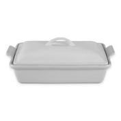 Le Creuset&reg; 4-Quart Round Covered Casserole in White