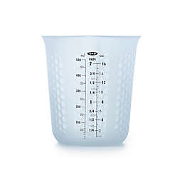 OXO Good Grips® Squeeze & Pour Silicone 4-Cup Measuring Cup with Stay Cool Pattern