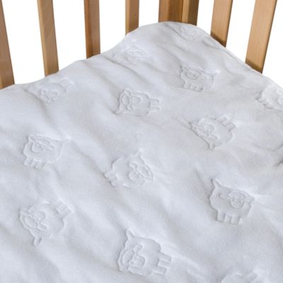 waterproof crib pad flat