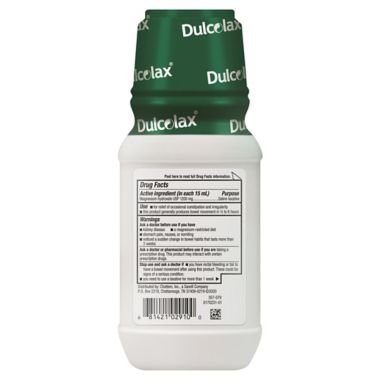 Dulcolax&reg; 12 oz. Cherry Liquid Laxative. View a larger version of this product image.