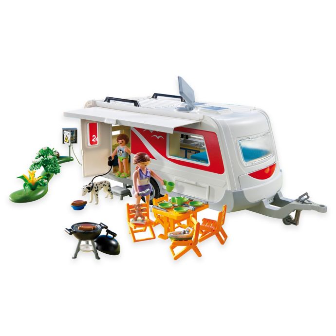 playmobil family fun camper van