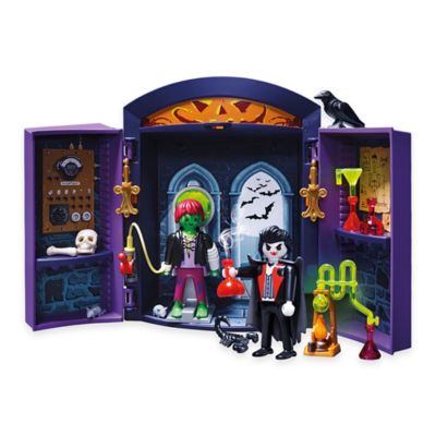 playmobil haunted house play box