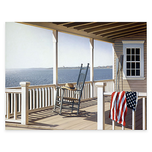 Alternate image 1 for Courtside Market American Porch 16-Inch x 20-Inch Gallery Canvas Wall Art