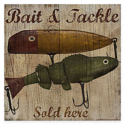Courtside Market Bait and Tackle 16-Inch x 16-Inch Gallery Canvas Wall Art