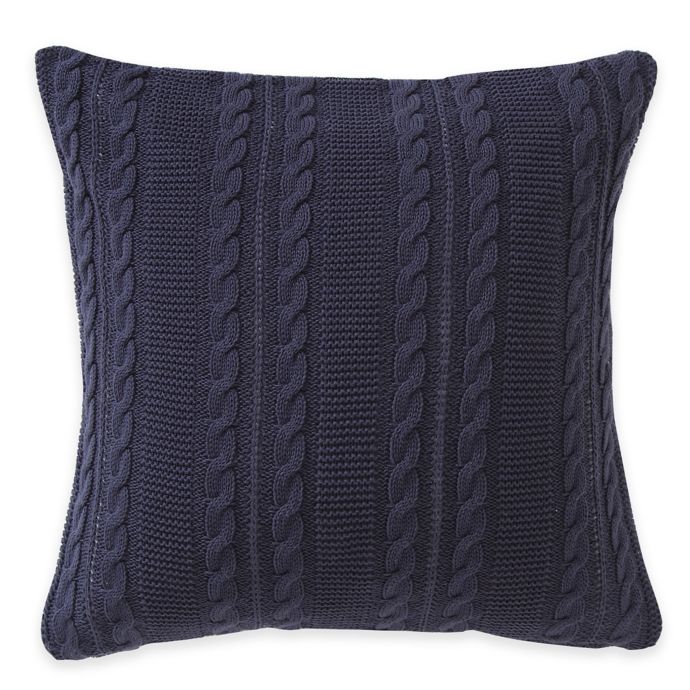 Dublin Knit Square Throw Pillow Bed Bath & Beyond