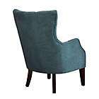 Alternate image 1 for Madison Park Hannah Button Tufted Wing Back Chair in Teal