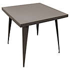 Alternate image 0 for LumiSource&reg; Austin Square Dining Table in Antique Brown