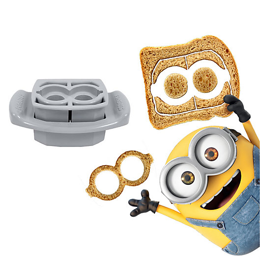 Alternate image 1 for FunBites® 2-Piece Minions Goggles Food Cutter Set