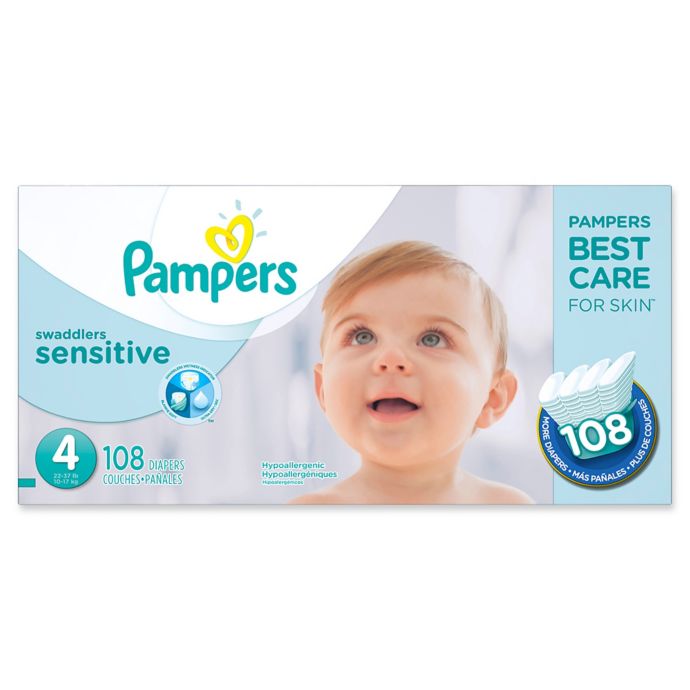 pampers swaddlers sensitive diapers size 1